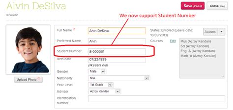 how to find student id number